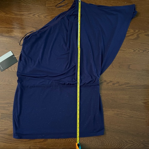 /JS Boutique/ Royal Blue One Shoulder Sparkly Dress (Large US 12) - Picture 9 of 10